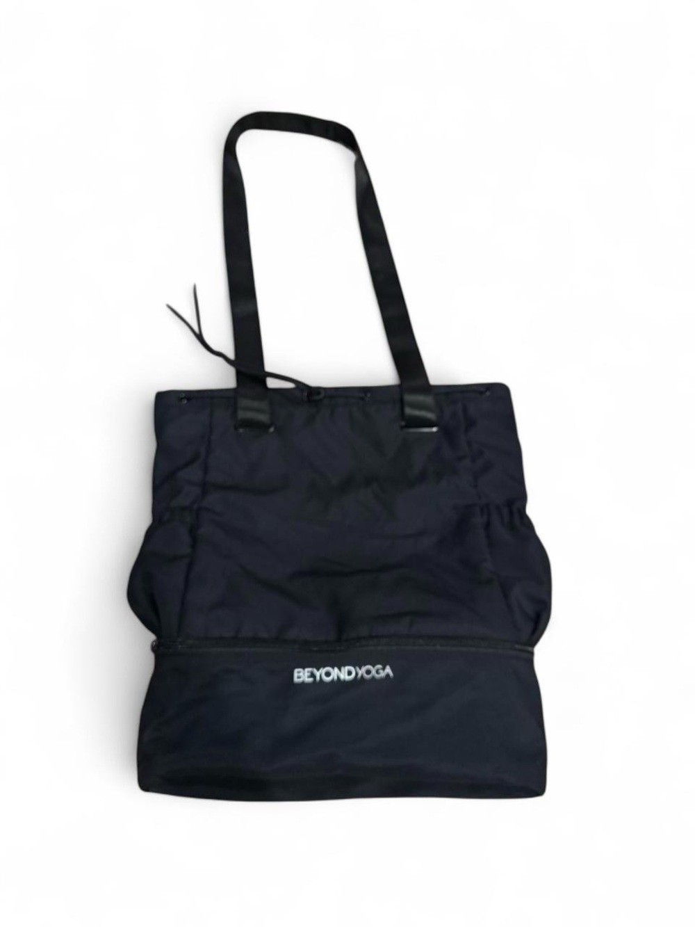 Beyond‎ Yoga Black Tote Backpack Bag